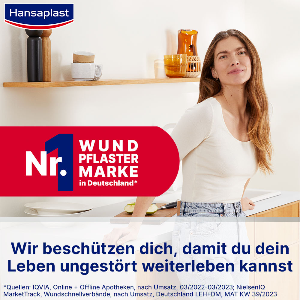 Hansaplast Narben Reduktion XL, 21 Pflaster 21 St Pflaster