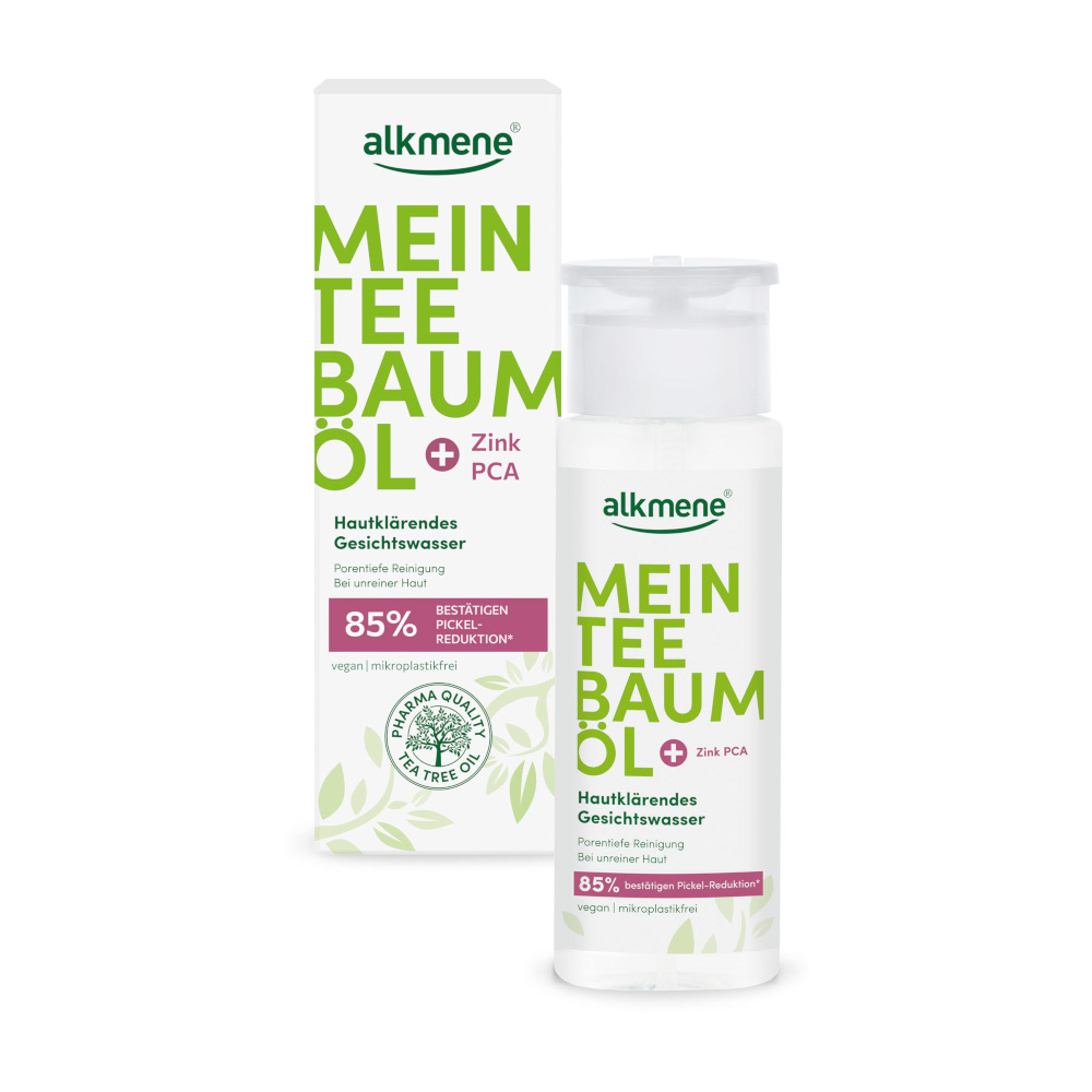 alkmene MEIN TEE BAUM ÖL Hautklärendes Gesichtswasser 150 ml Lösung
