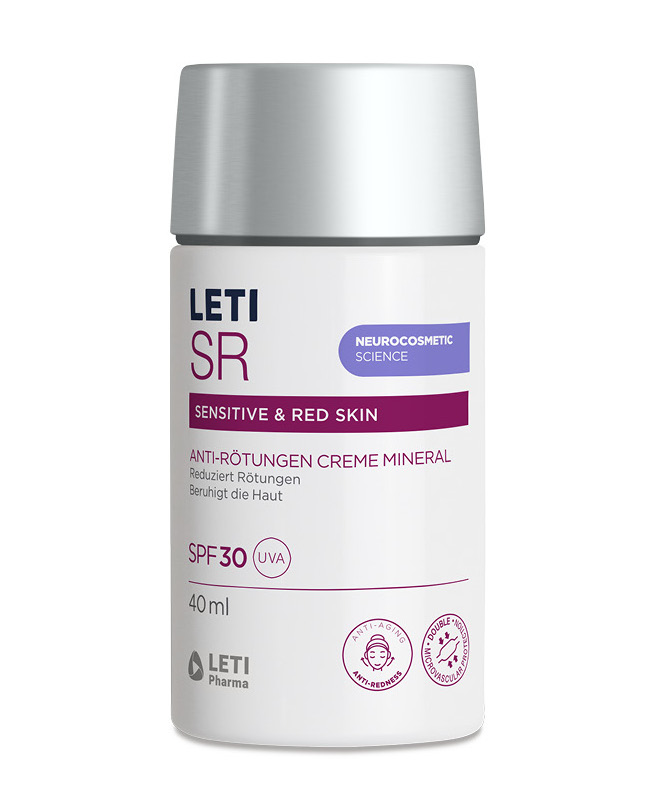 LETI SR Anti-Rötungen Creme Mineral SPF 30 - Jetzt 20% sparen 40 ml Creme