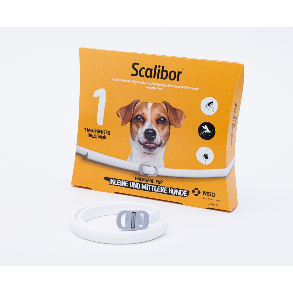 Scalibor HALSBAND FÜR KLEINE & MITTLERE HUNDE 1 St Halsband