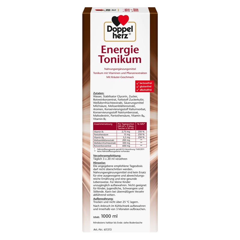 Doppelherz Energie Tonikum 1000 ml Tonikum
