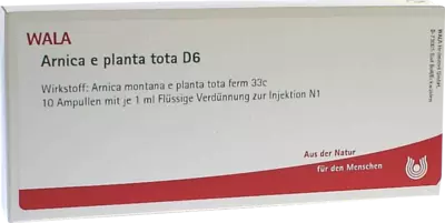 Arnica e planta tota D6 Ampullen  10X1 ml Ampullen