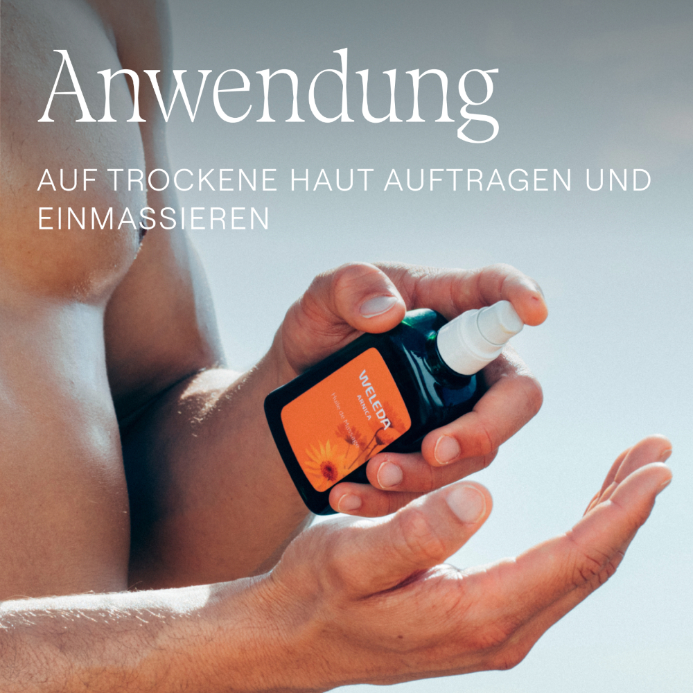 WELEDA Sport Massage-Öl Arnika 200 ml Öl