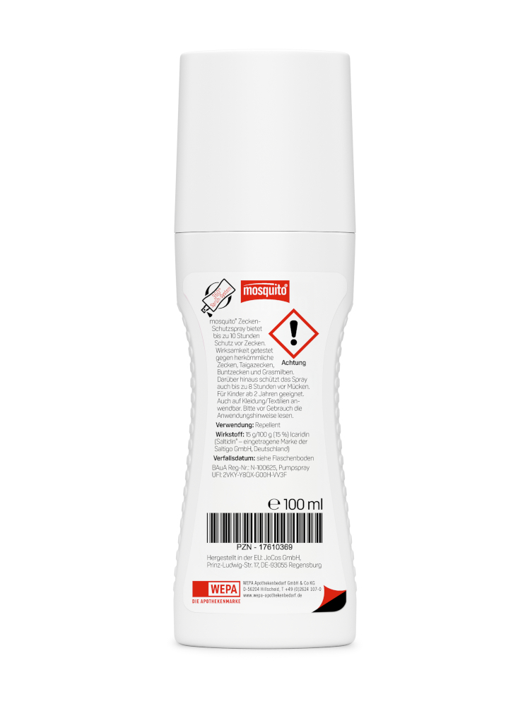 mosquito protect Zecken Schutzspray 100 ml Spray