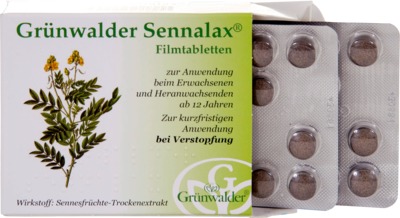 Grünwalder Sennalax 30 St Filmtabletten