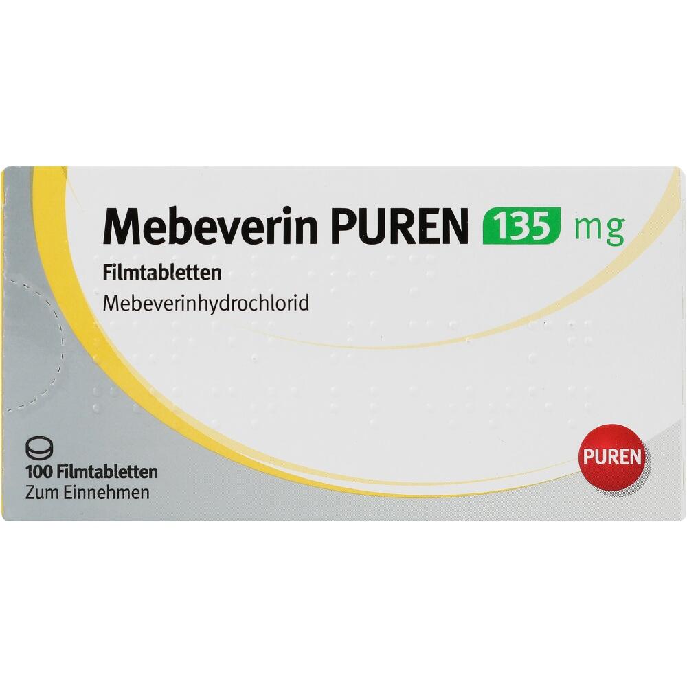 Mebeverin PUREN 135mg 100 St Filmtabletten