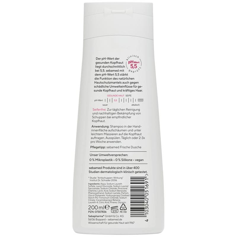 sebamed ANTISCHUPPEN SHAMPOO 200 ml Shampoo