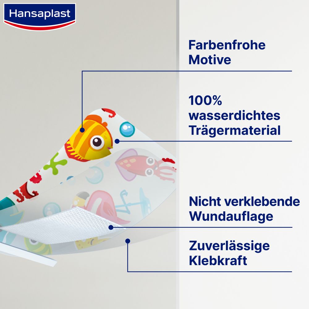 Hansaplast KIDS AQUA PROTECT 20 St Pflaster