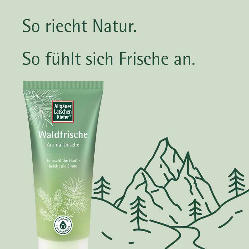 Allgäuer Latschen Kiefer Waldfrische AROMA-DUSCHE 200 ml Duschgel
