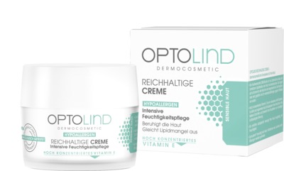 OPTOLIND Reichhaltige Creme Intensive Feuchtigkeitspflege 50 ml Creme