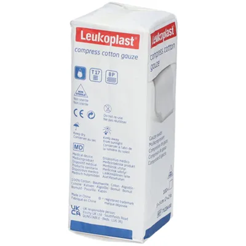 Leukoplast Kompressen 5x5cm 8-fach 100 St Kompressen
