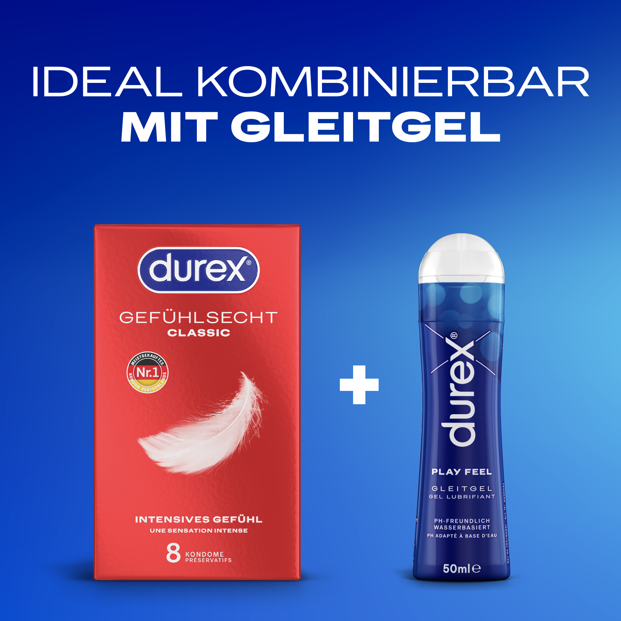 durex Gefühlsecht CLASSIC 8 St Kondome