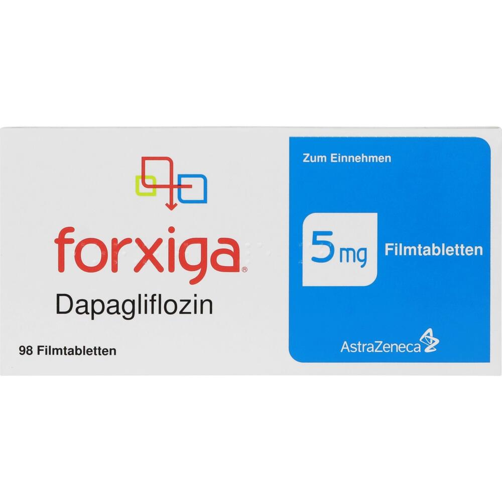 forxiga Dapagliflozin 5mg 98 St Filmtabletten