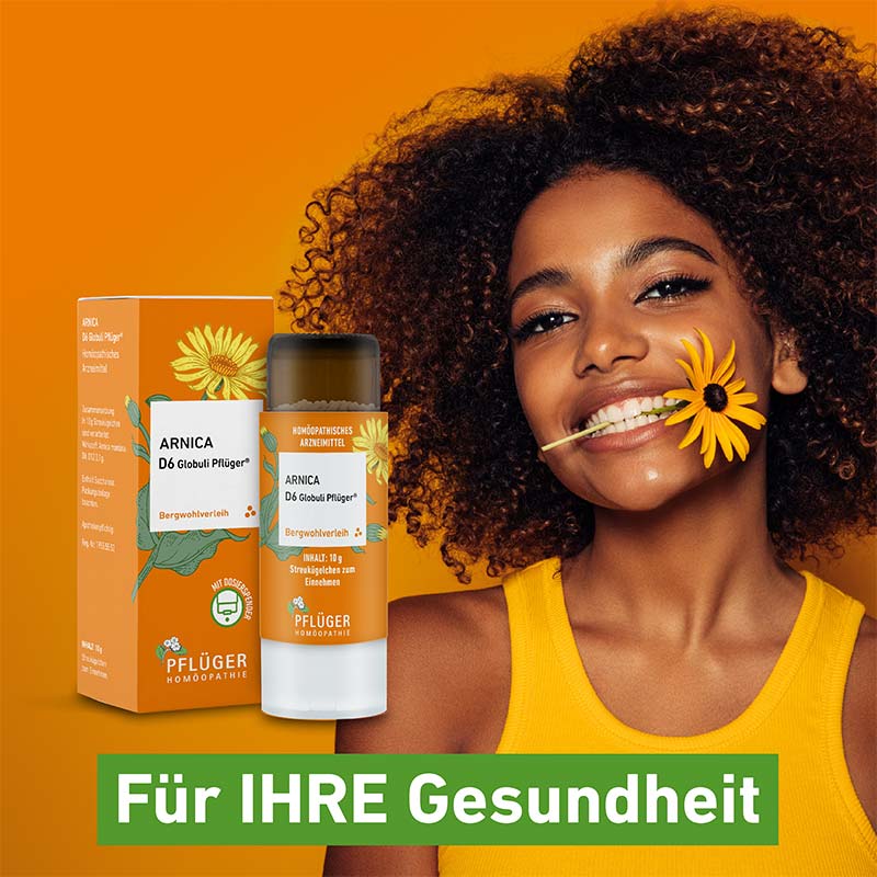 Arnica D12 Globuli Pflüger 10 g Globuli