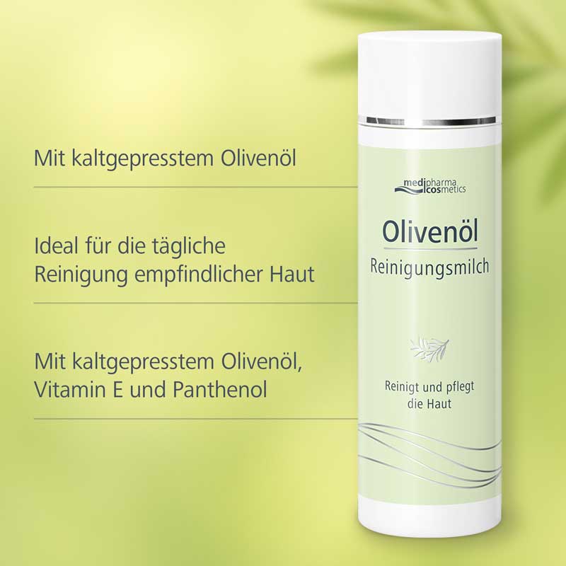 OLIVENÖL Reinigungsmilch 200 ml Milch