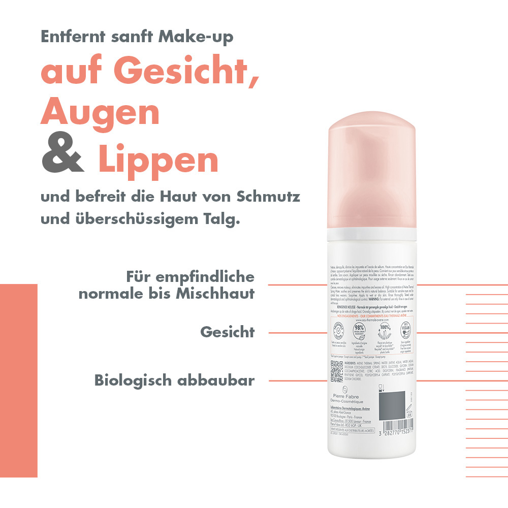 Avène REINIGUNGSSCHAUM  150 ml Schaum