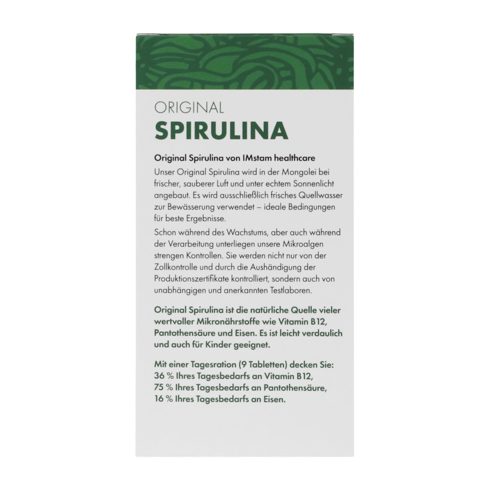 Original Spirulina  480 St Tabletten