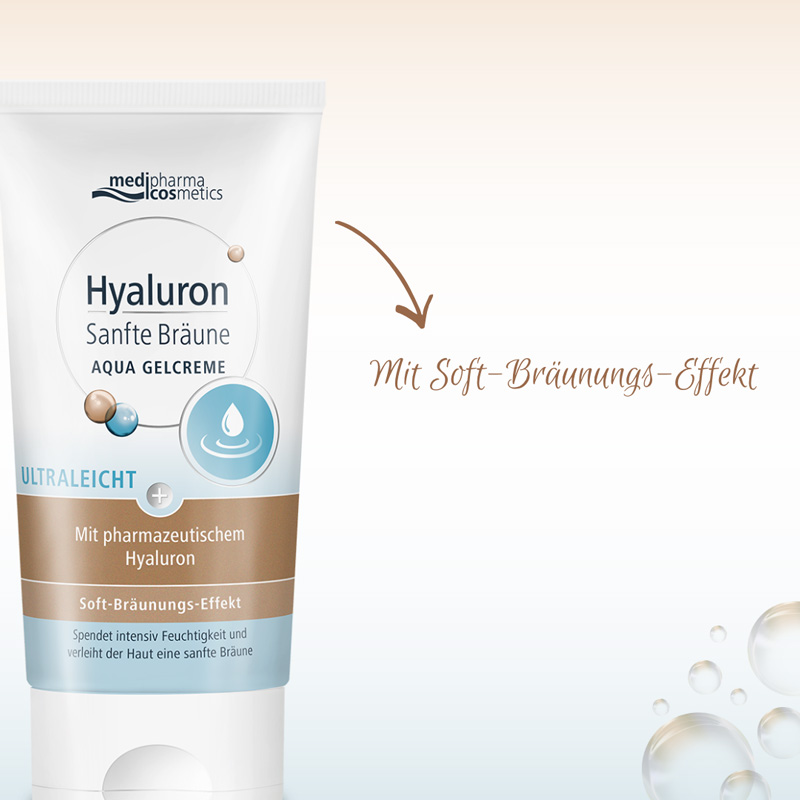 Hyaluron Sanfte Bräune AQUA GELCREME 150 ml Creme
