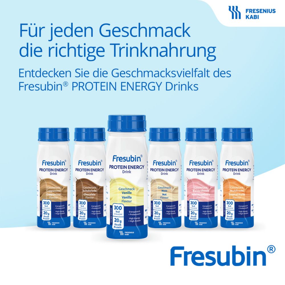 Fresubin Protein Energy DRINK Trinknahrung Nuss 4X200 ml Lösung