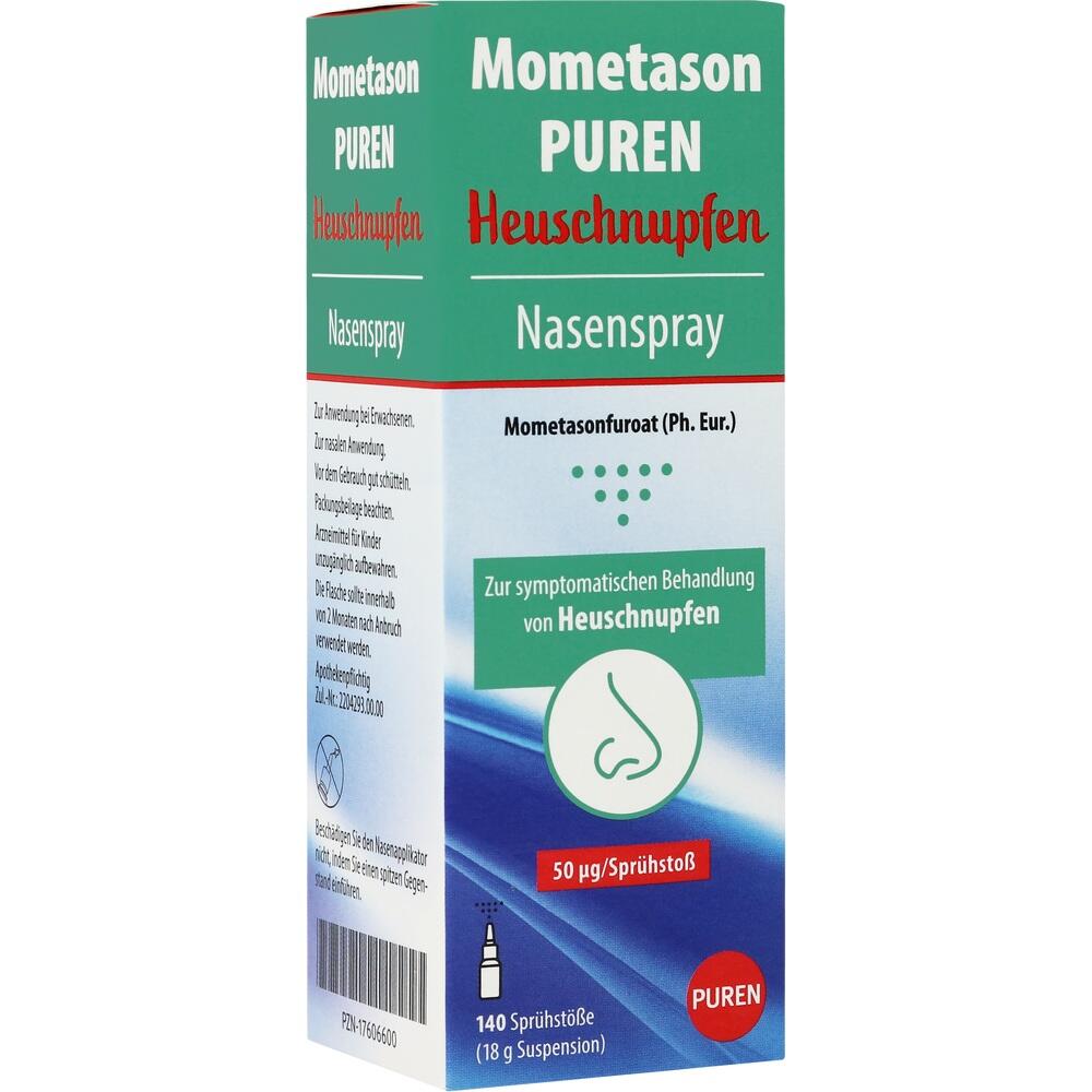 Mometason PUREN Heuschnupfen Nasenspray 18 g Nasenspray