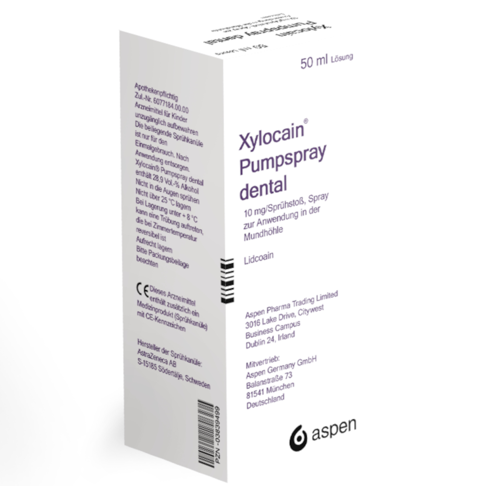 XYLOCAIN PUMPSPRAY DENTAL 50 ml Spray