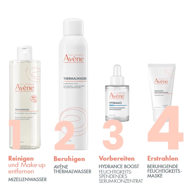 Avène BERUHIGENDE FEUCHTIGKEITSMASKE  50 ml Emulsion