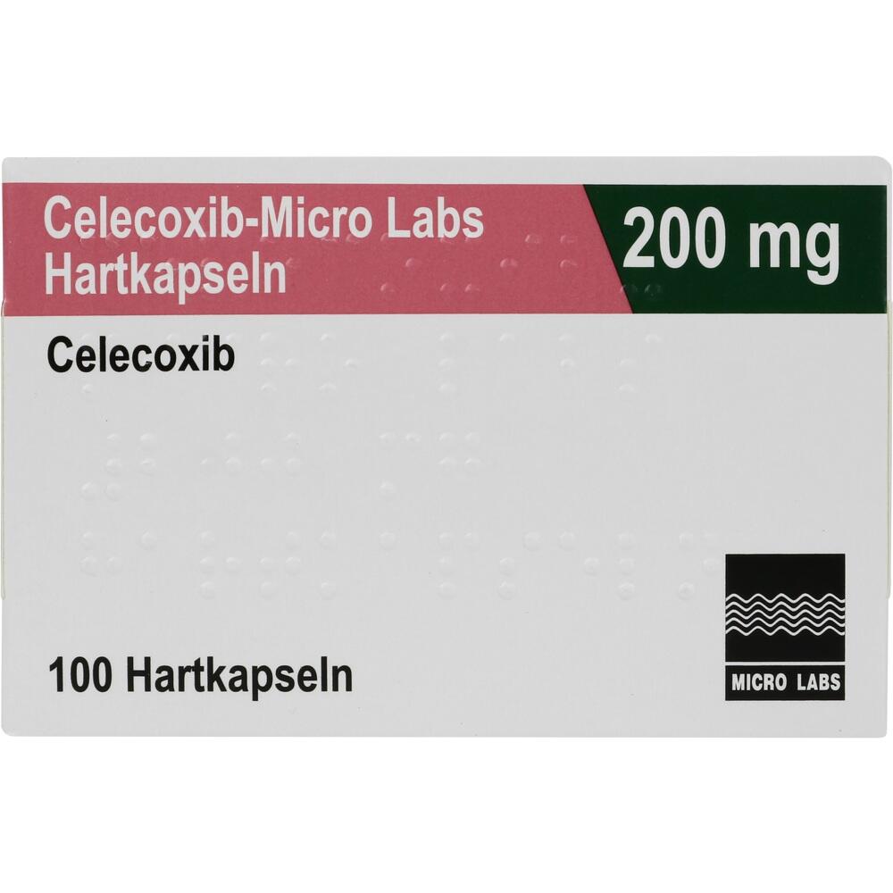 Celecoxib-Micro Labs 200mg 100 St Hartkapseln