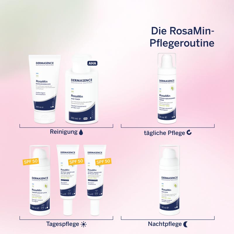 DERMASENCE RosaMin GETÖNTE TAGESPFLEGE HELL LSF 50 30 ml Creme
