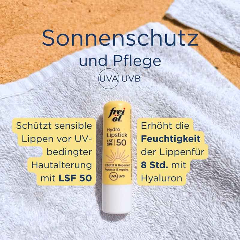 frei Öl Hydro Lipstick LSF 50 4.5 g Stifte