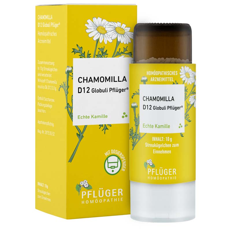 Chamomilla D12 Globuli Pflüger 10 g Globuli