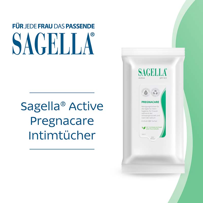 SAGELLA Active 15 Tücher 15 St Tücher
