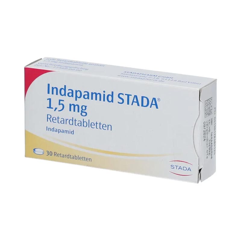 Indapamid STADA 1,5 mg 30 St Retard-Tabletten