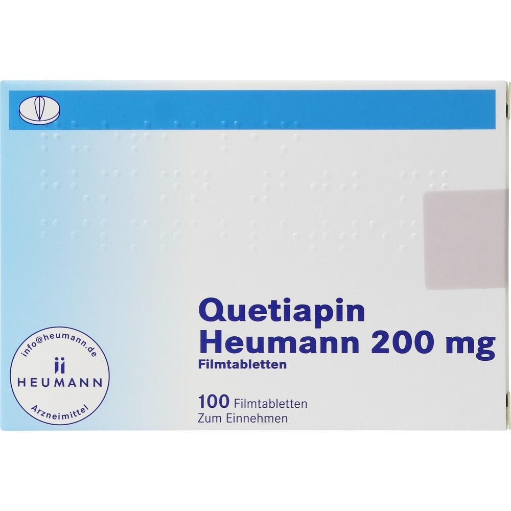 Quetiapin Heumann 200mg 100 St Filmtabletten