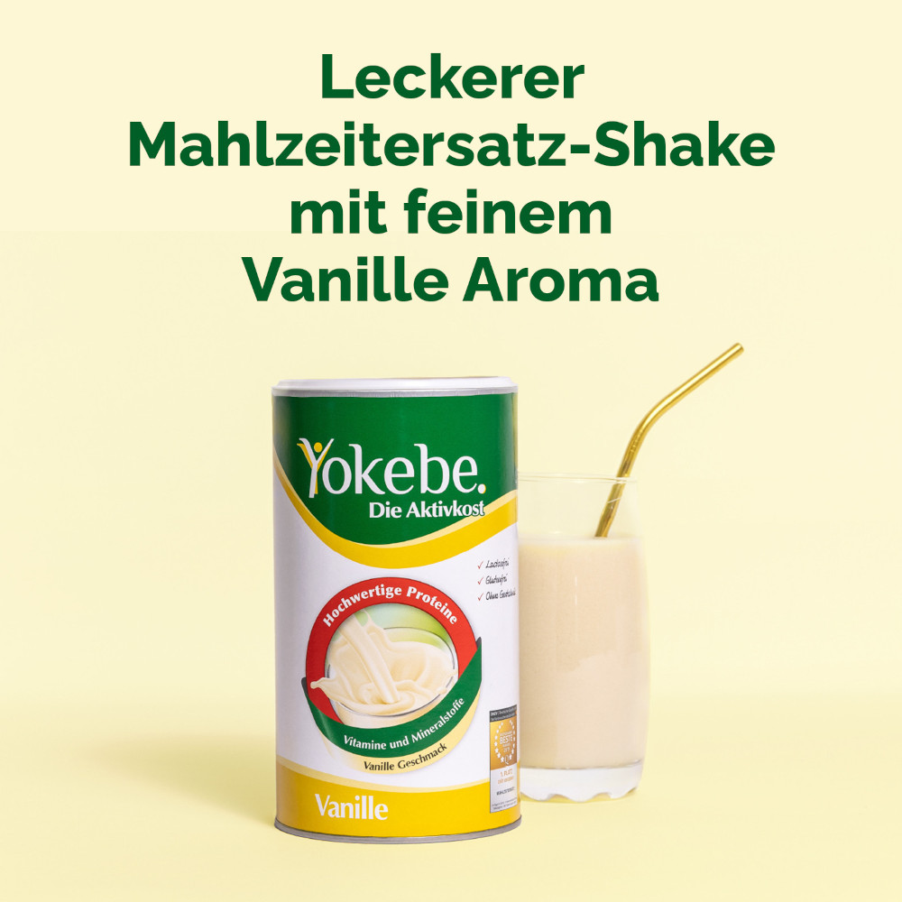 yokebe Vanille laktosefrei 500 g Pulver