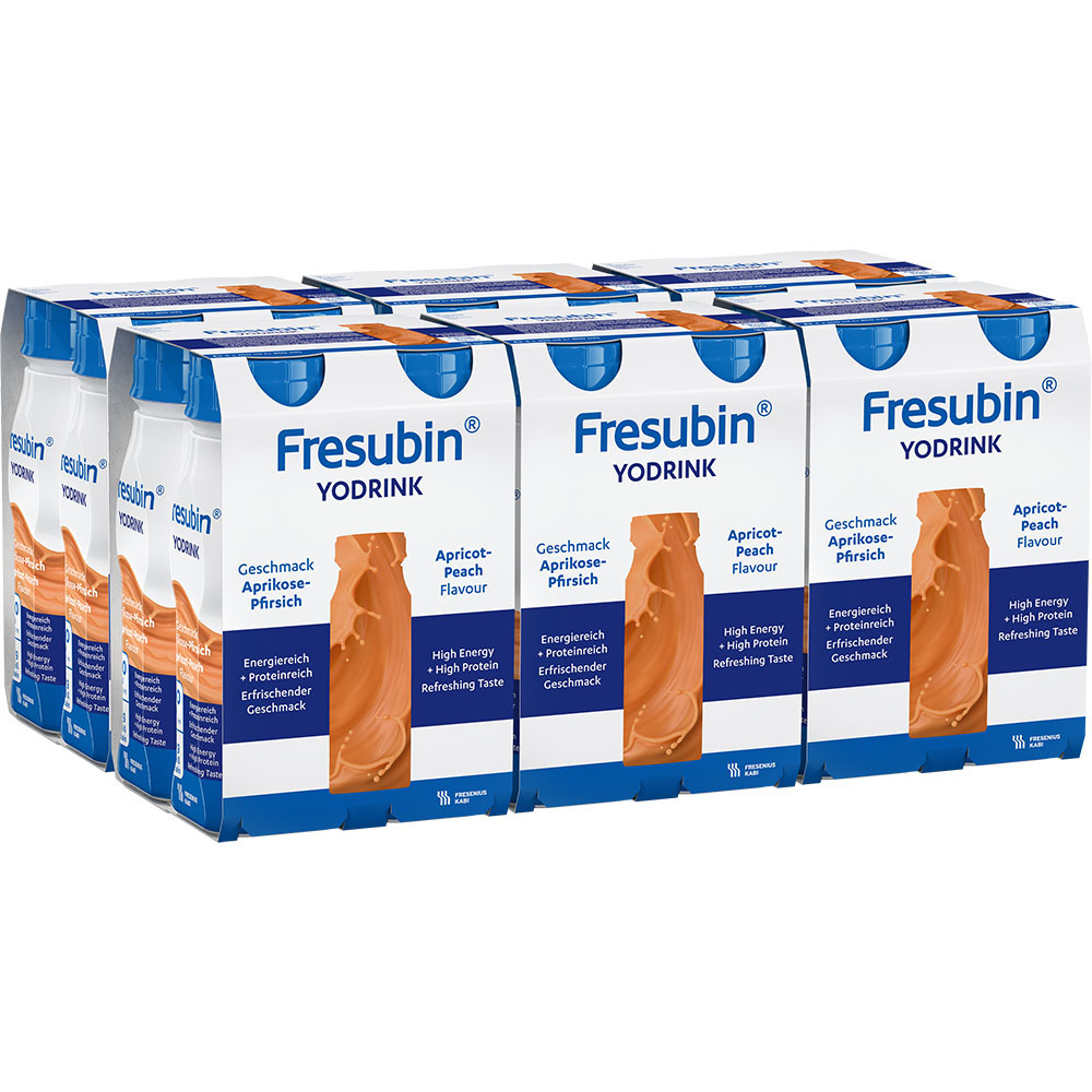 Fresubin YoDrink Aprikose-Pfirsich 24X200 ml Flüssigkeit