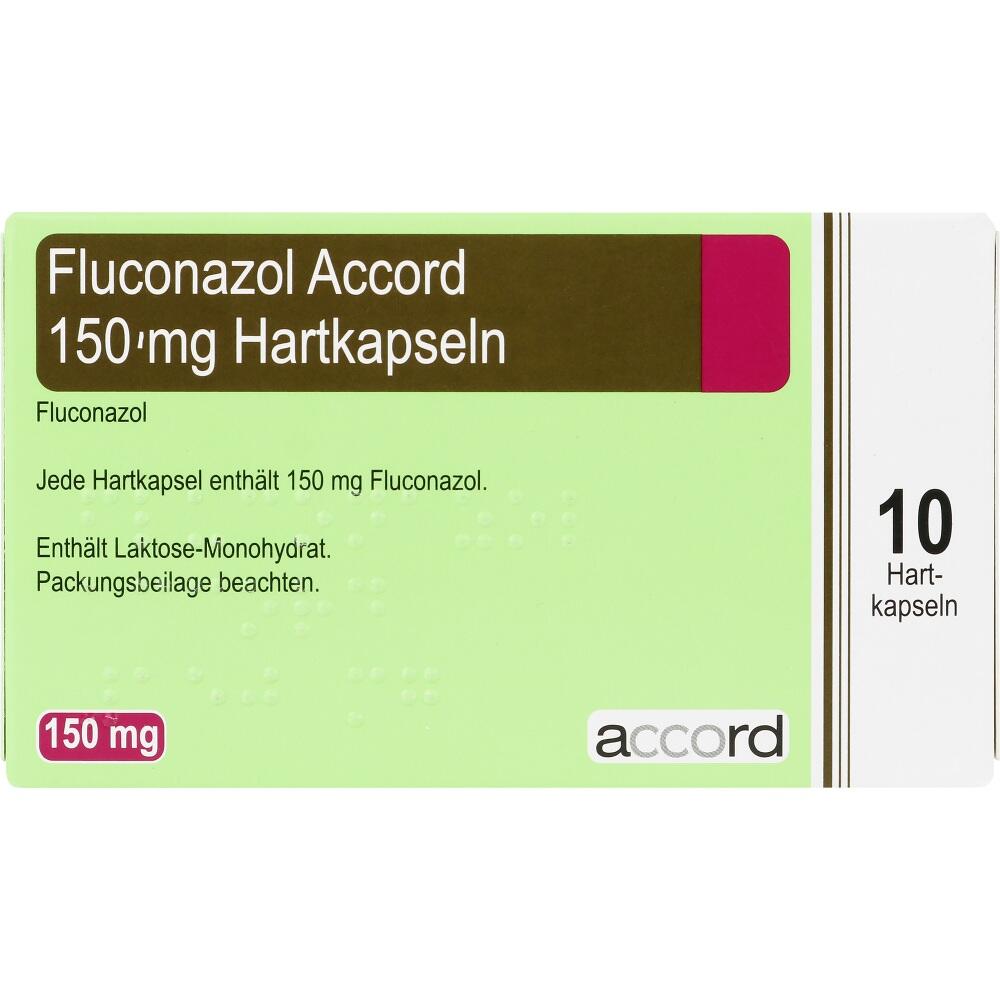 Fluconazol Accord 150 mg 10 St Hartkapseln