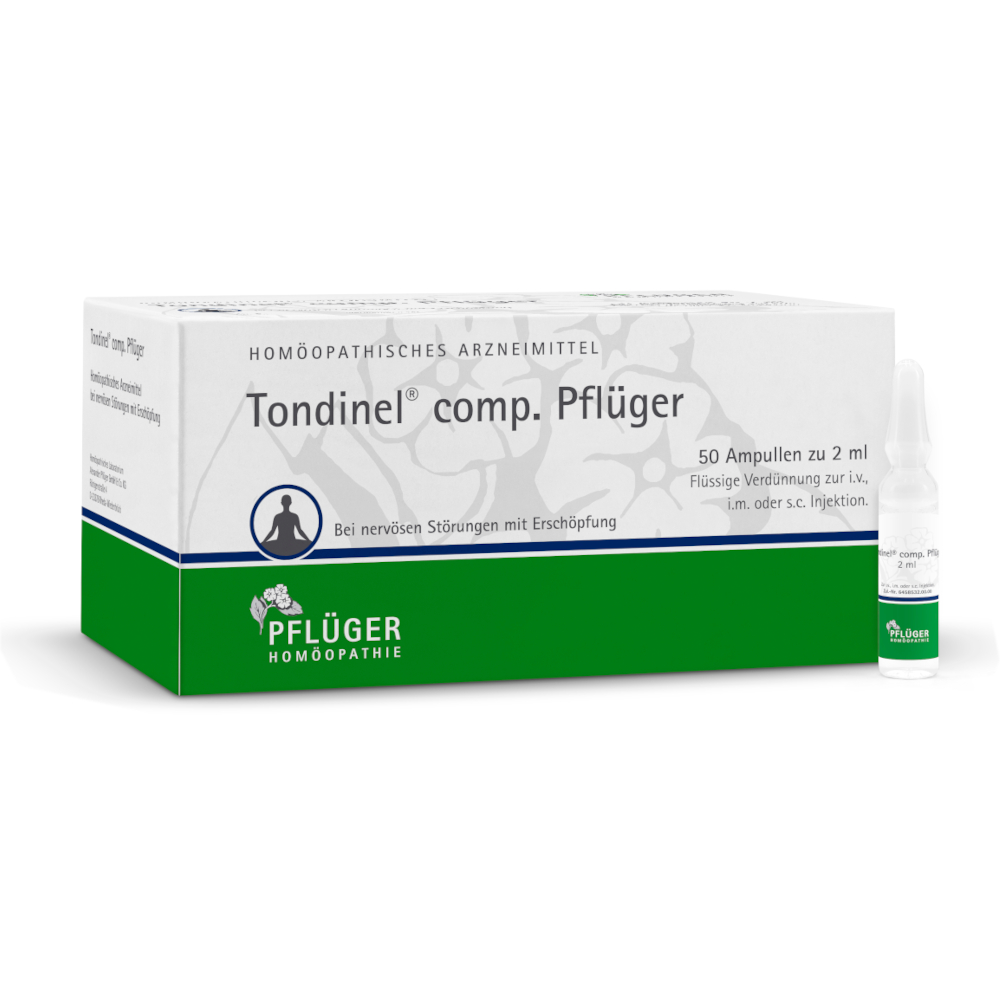 Tondinel comp. Pflüger Inj. 50 St Ampullen