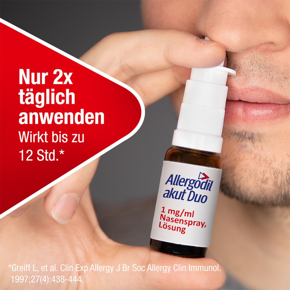 Allergodil akut Duo Antiallergikum  1 St Kombipackung