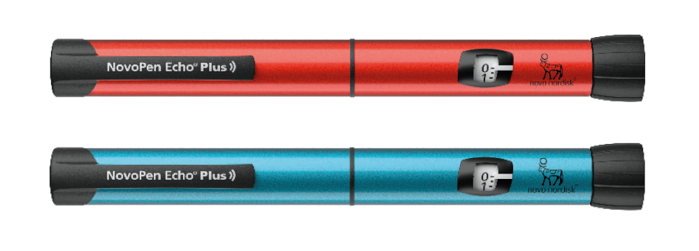 NovoPen Echo Plus blau 1 St