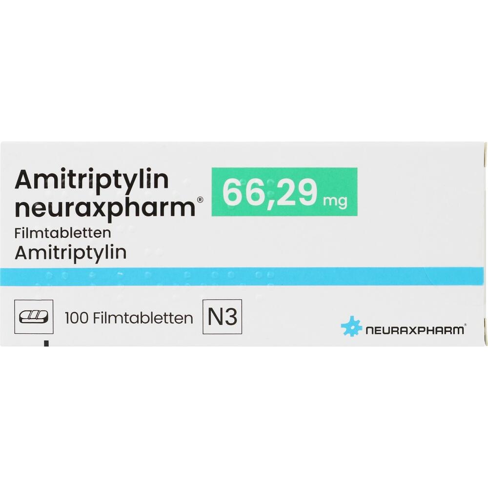 Amitriptylin neuraxpharm 66,29 mg 100 St Filmtabletten