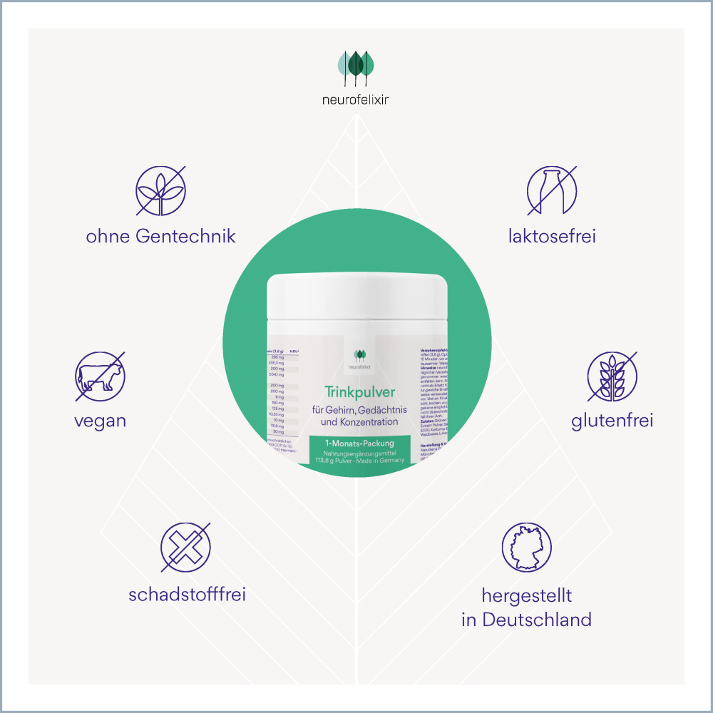 NatuGena neurofelixir Trinkpulver 113.8 g Pulver