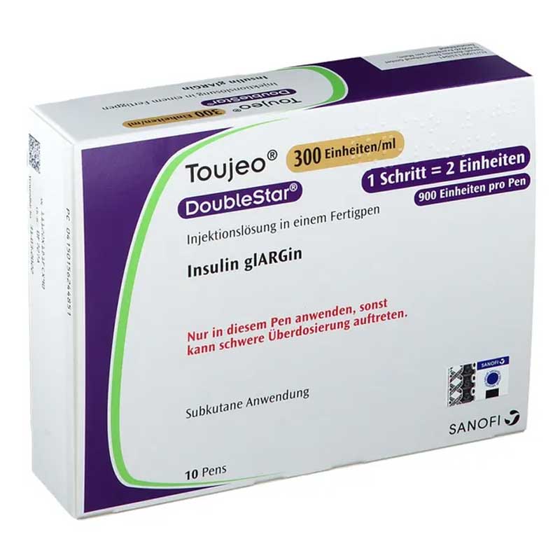 Toujeo 300E/ml DoubleStar  10X3 ml Injektionslösung