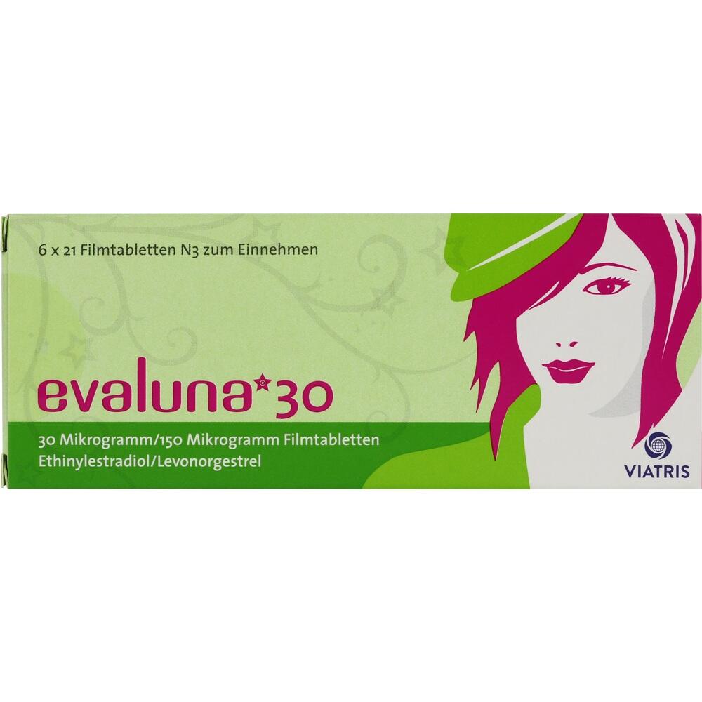 Evaluna 30 6X21 St Filmtabletten