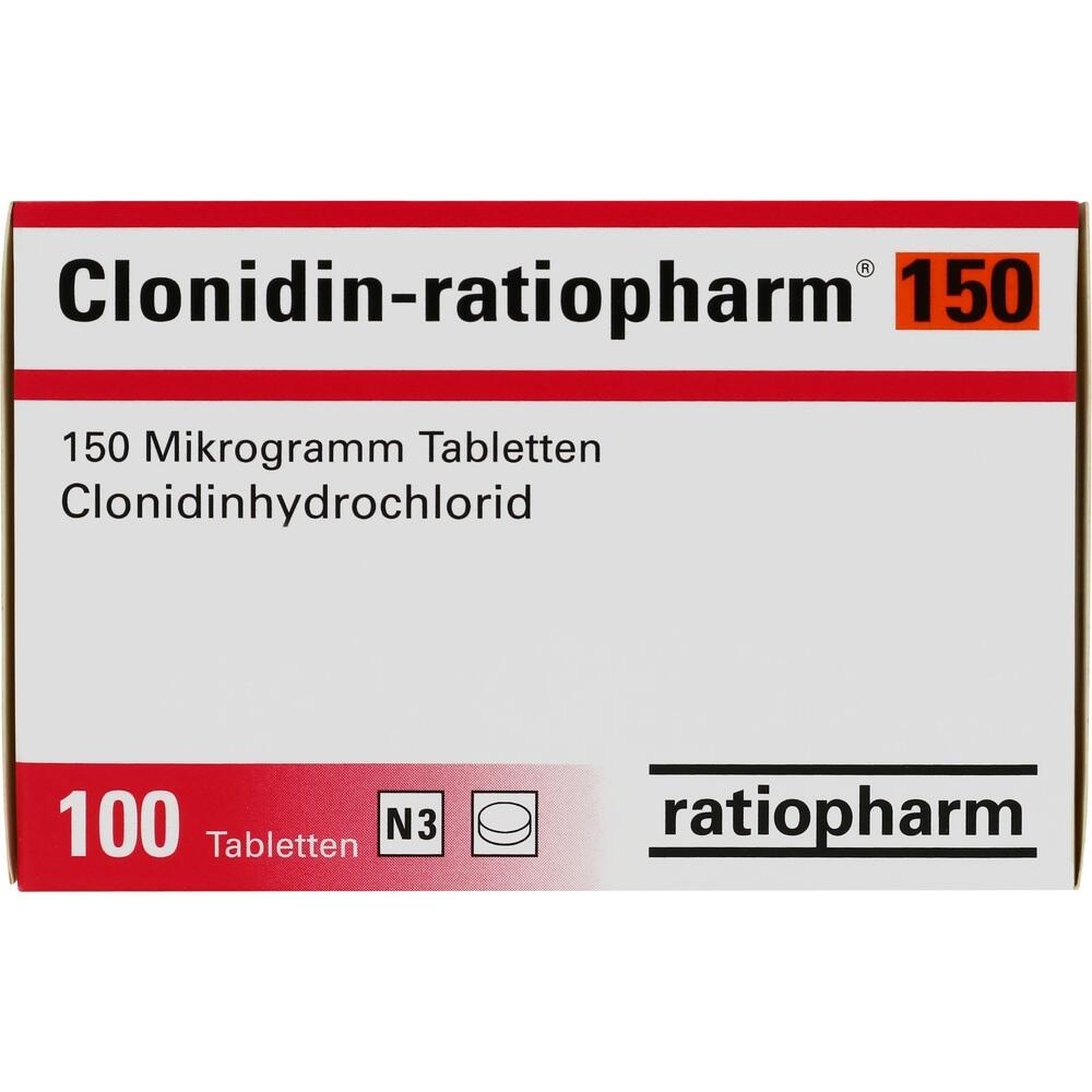 Clonidin-ratiopharm 150 100 St Tabletten