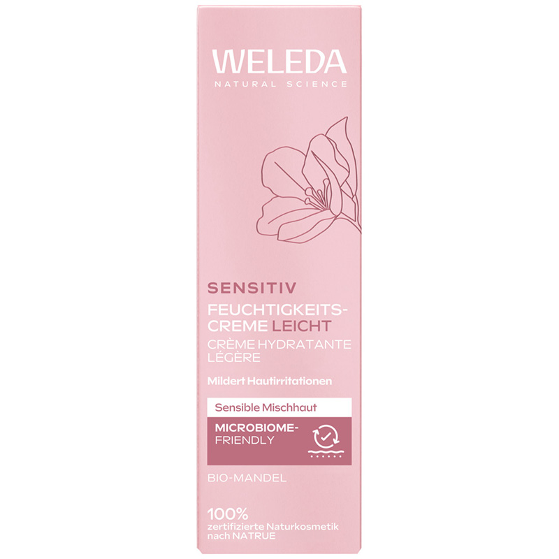 WELEDA Sensitiv Feuchtigkeitscreme Leicht Mandel 30 ml Creme