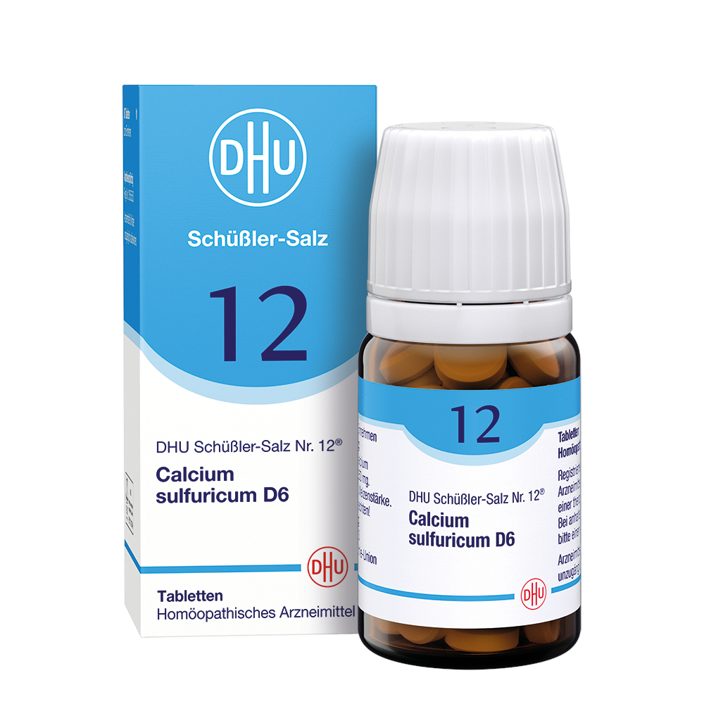 DHU Schüßler-Salz Nr. 12 Calcium sulfuricum D6 80 St Tabletten