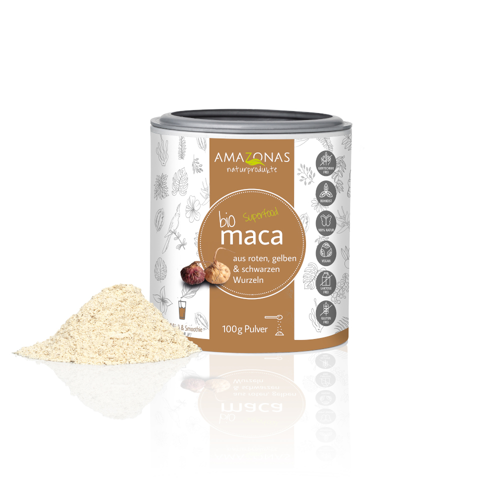 MACA 100% pur Bio Pulver 100 g Pulver