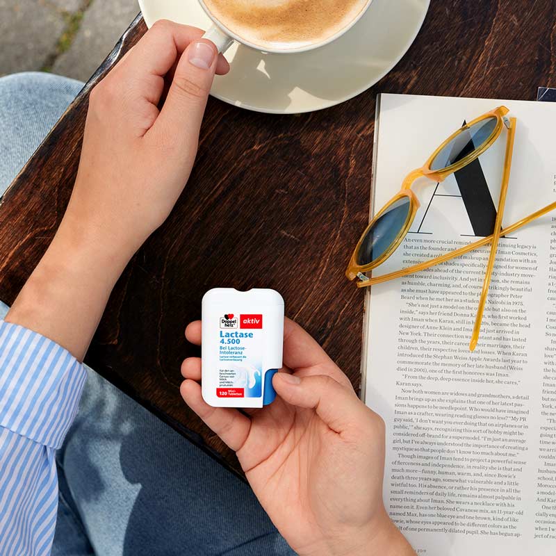 Doppelherz aktiv Lactase 4.500  120 St Tabletten