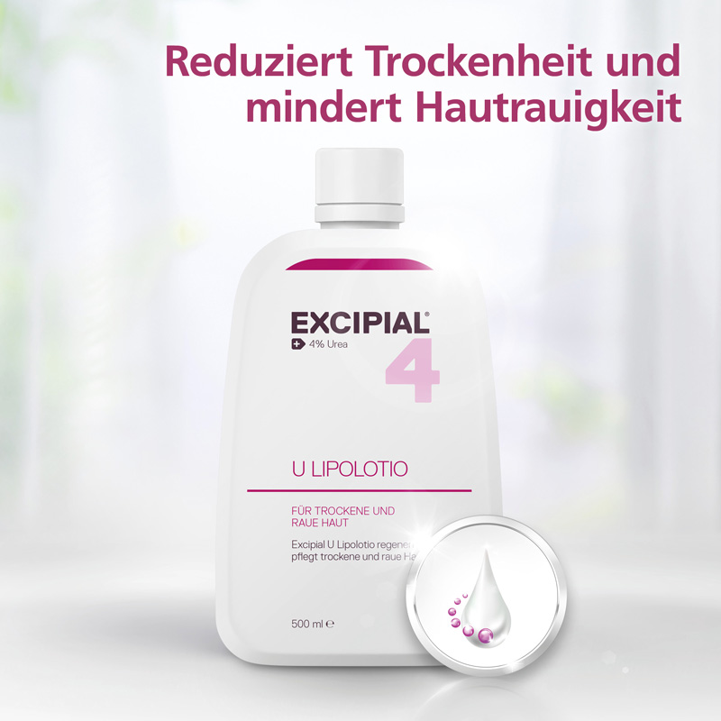EXCIPIAL U4 LIPOLOTIO 500 ml Lotion
