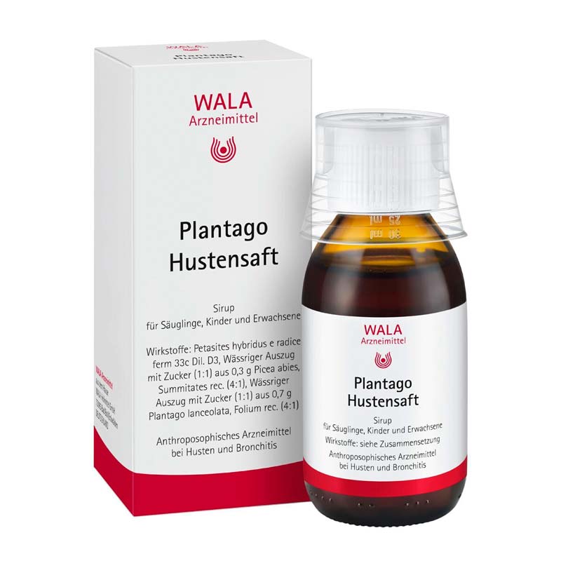 WALA Plantago Hustensaft 90 ml Sirup